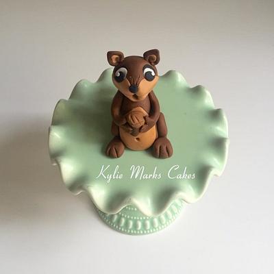 22.7 V is for... Vincent's Bush Squirrel  - Cake by Kylie Marks
