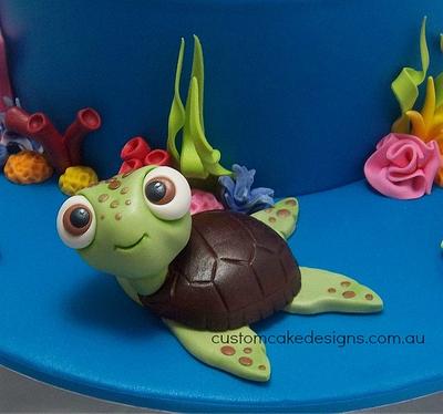 Finding Nemo 1st Birthday Cake - Cake by Custom Cake Designs