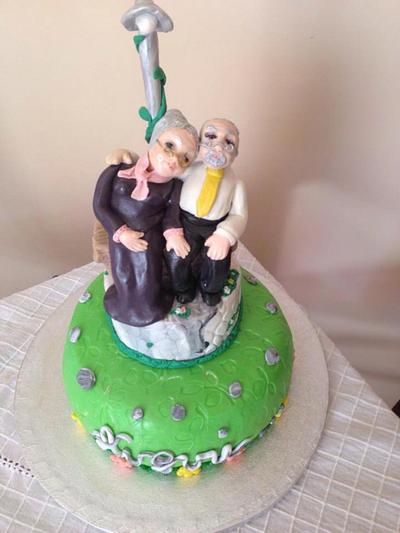 Torta festa dei nonni - Cake by Daniela