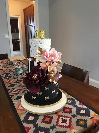 16th Birthday - Cake by Cakematix