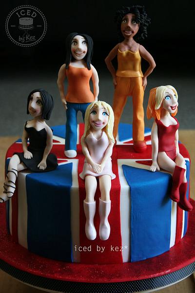 Spice Girl's 21st Cake - Cake by IcedByKez