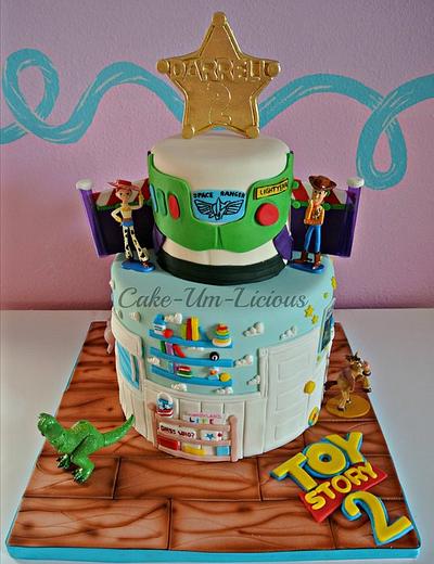 Toy Story Cake (Andy's Room) - Cake by Andrea Diaz