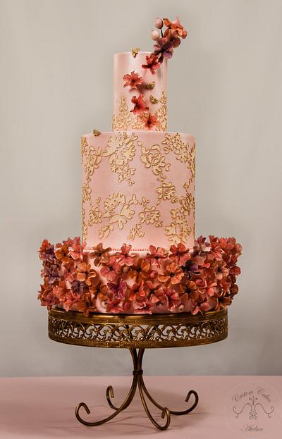 Vintage Bloom - Cake by Leyda Vakarelov