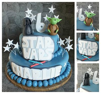 star wars cake - Cake by jennie