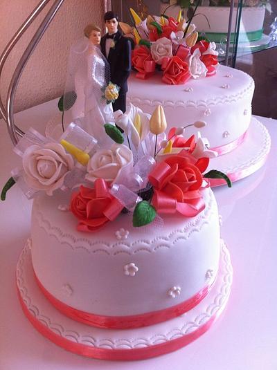 Wedding Cake - Cake by Digna