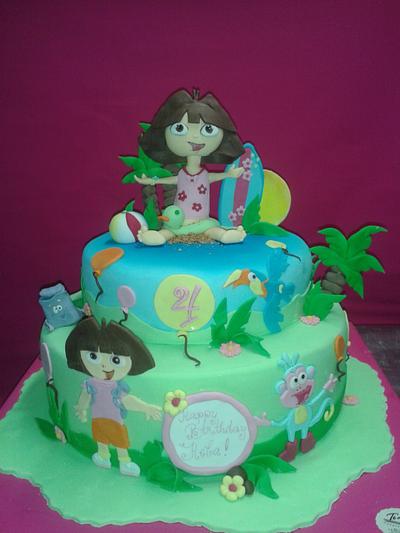Dora the explorer - Cake by Martina Bikovska 
