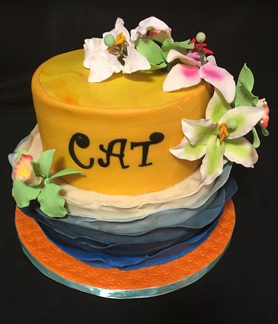 Tropical birthday - Cake by John Flannery