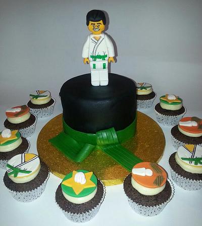 Karate Lego Master - Cake by Deema