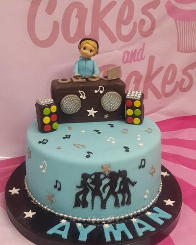 Dj cake - Cake by cakesbakesshop