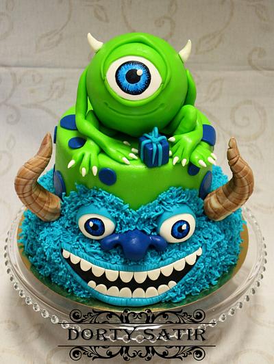 Monster Inc. - Cake by Cakes by Satir