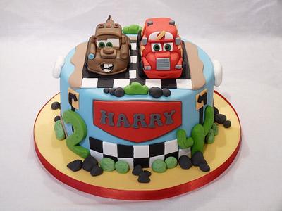 CARS 2 - Cake by Grace's Party Cakes
