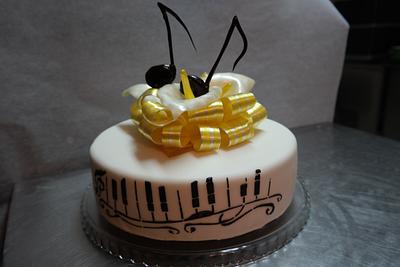 Musical cake for the artist - Cake by torte by gs