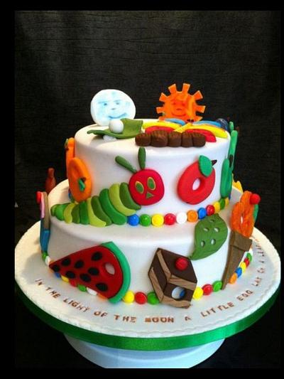 The Very Hungry Caterpillar  - Cake by Ann Unwin