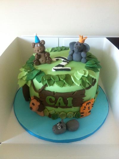 Jungle cake - Cake by Jodie Taylor