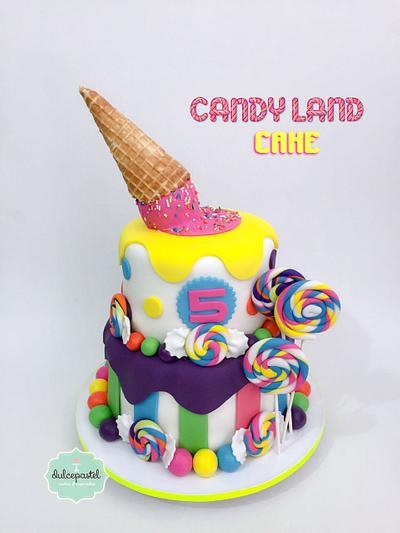 Torta Helados y Caramelos - Candyland Cake - Cake by Dulcepastel.com