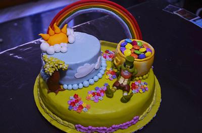  Rainbow's colors - Cake by Nicoletta Celenta