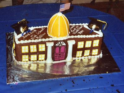 School House Cake - Cake by Julia 