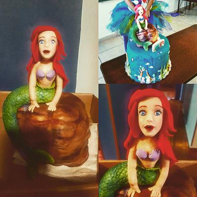 La sirenita. The little Mermaid - Cake by Valevdldulcecreacion
