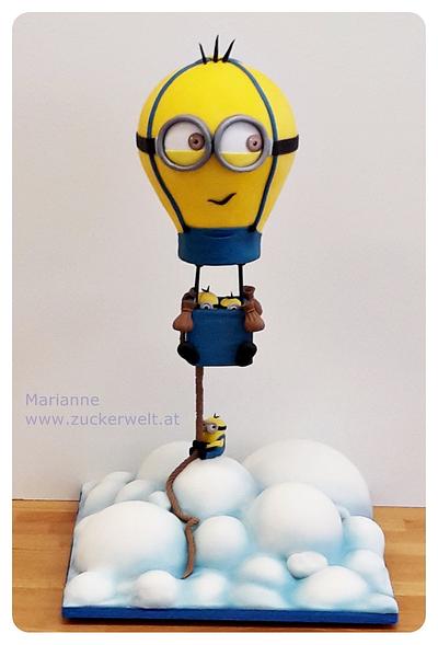 Minion-Balloon - Cake by Zuckerwelt MarianneD