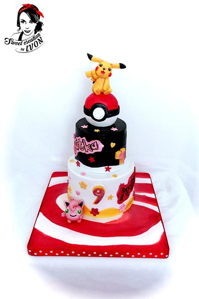 Pokemon/Pikachu - Cake by Ivon