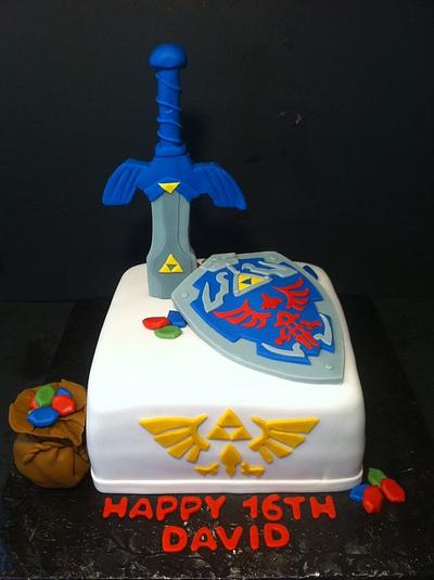 Legend of Zelda Cake - Cake by Nikki Belleperche