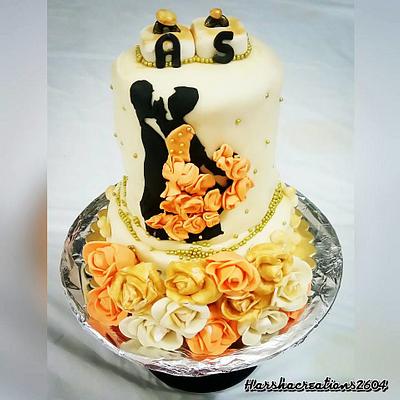 engagementcake  - Cake by harshacreations2604