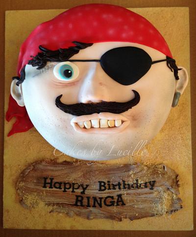 Mr Pirate - Cake by cakesbylucille