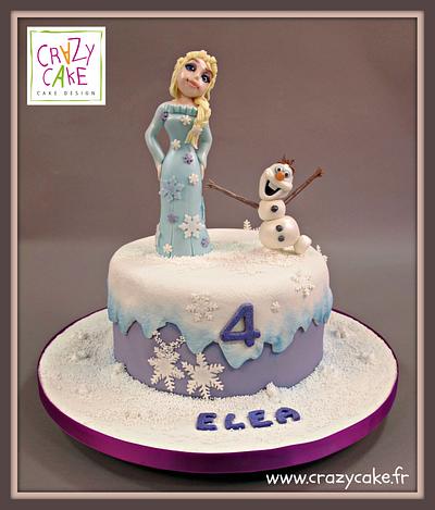 Frozen - Cake by Crazy Cake