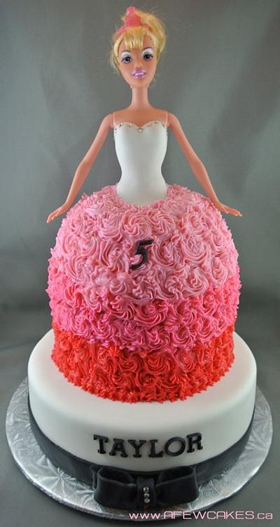 Pink Princess Cake - Cake by Amanda