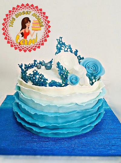 Tenderness in blue - Cake by Lani
