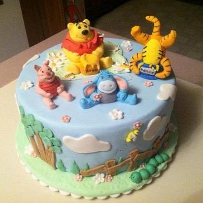 Winnie The Pooh Cake - Cake by Patty Cake's Cakes