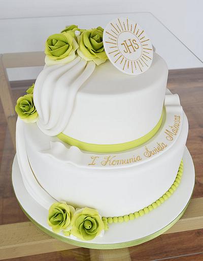 First communion cake - Cake by Crumb Avenue