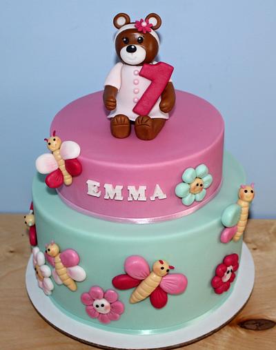 birthday for Emma - Cake by Adriana12