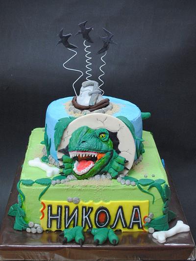T-rex  - Cake by Torte Sweet Nina