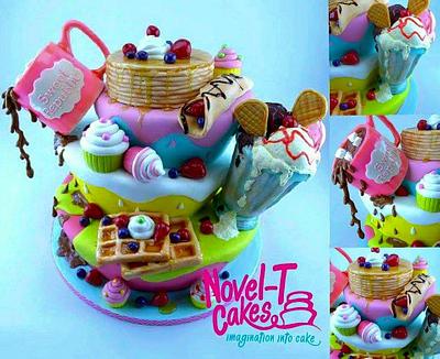 Sweet bits - Cake by Novel-T Cakes