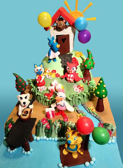 Animal party!!! - Cake by danida