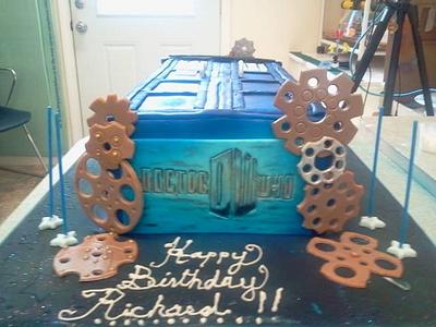 Dr Who Cake - Cake by Wendy Lynne Begy
