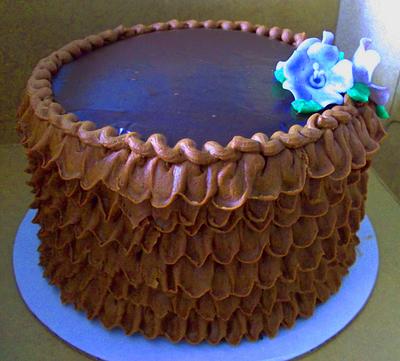 Chocolate & Chocolate - Cake by Susan Drennan