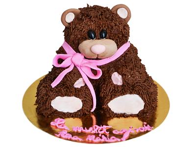 Cute Bear Cake - Cake by Oana Ilie