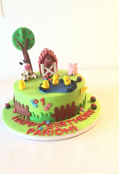 Farm theme cake - Cake by morningglorycakes