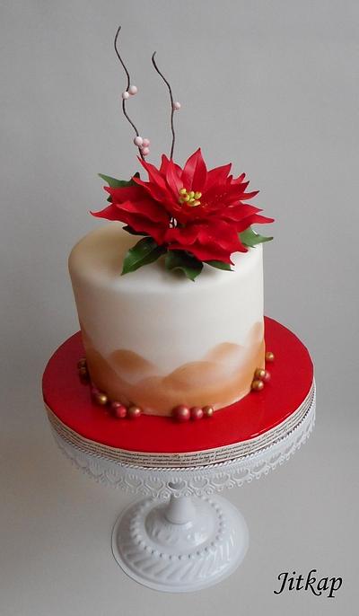 Vánoční hvězda - Cake by Jitkap
