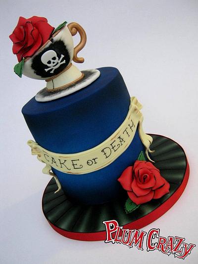 Cake or Death? Tattoo Inspired Cake - Cake by Sam Harrison
