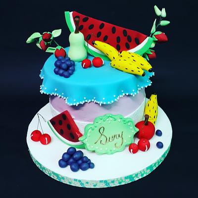 Cake Frutas - Cake by Nurisscupcakes