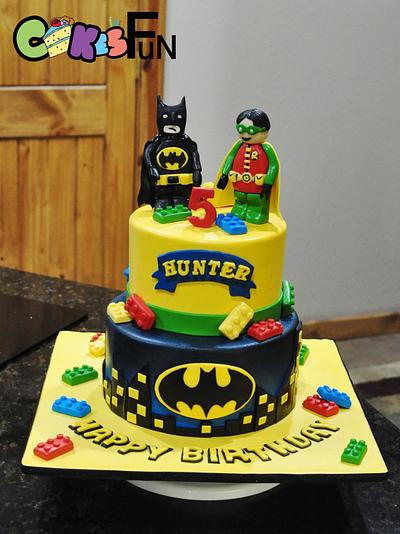 Super Hero’s and Legos - Cake by Cakes For Fun