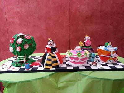 Alice in wonderland Cake - Cake by Joyce Marcellus