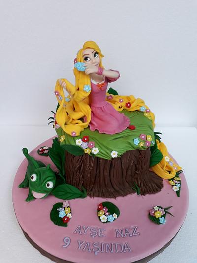Rapunzel  - Cake by Sibelvepastalari