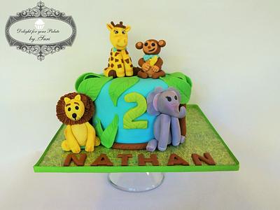 Animal Jungle  - Cake by Delight for your Palate by Suri