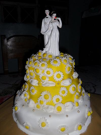 Jane's wedding cake - Cake by marlyn rivera