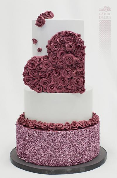 St-valentin - Cake by Marie-Josée 