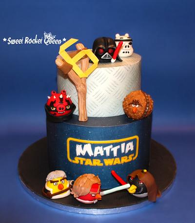 May the Angry Birds be with you! - Cake by Sweet Rocket Queen (Simona Stabile)